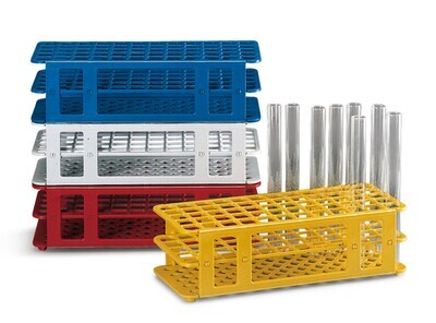 Test tube stands ROTILABO® for glass 25 mm, red, 1 Piece