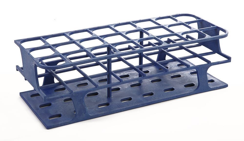 Sample stands ONERACK® for tube 30 mm, blue, 8 Piece(s)