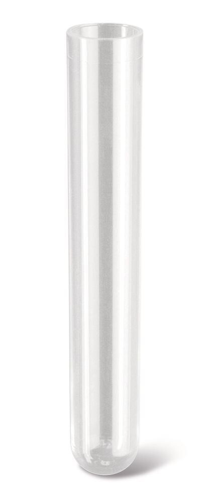 Test tubes Polystyrene, 5 ml, Round bottom, Height, 75 mm, 1000 Piece(s)
