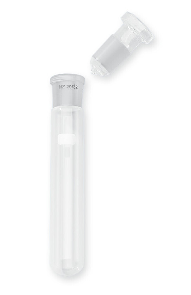 Tubo de ensayo con tapón de vidrio esmerilado, 30 ml, 1 Pieza