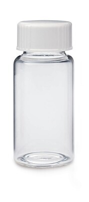 Scintillation vials 20 ml Caps made from PP with PE foam seal, borosilicate glass, 500 Piece(s)