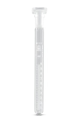 Tube à essai avec bouchon en verre rodé, 30 ml, 1 Pièce
