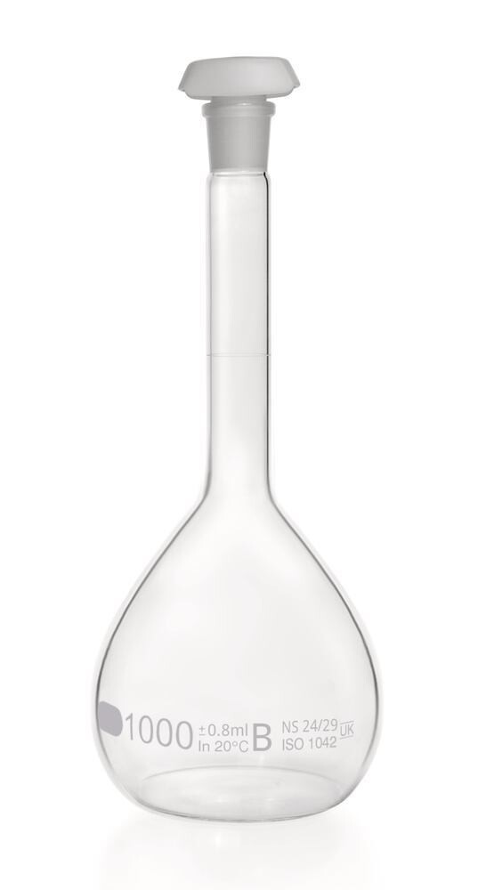 Matracci tarati DURAN® Classe B, 1000 ml, 24/29, 2 Pezzo(i)