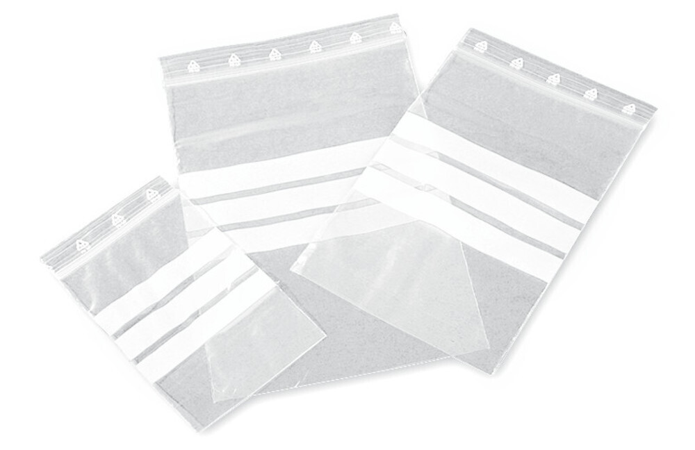 Sample bags ROTILABO® with labelling area, 100 mm, Height, 150 mm, 100 Piece(s)