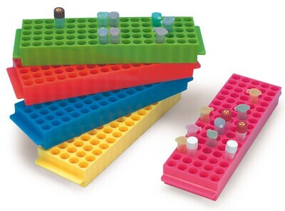 Reaction vial stands ROTILABO®, yellow, 1 Piece