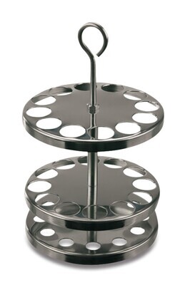 Test tube stands ROTILABO® round, No. of slots, 9, 1 Piece