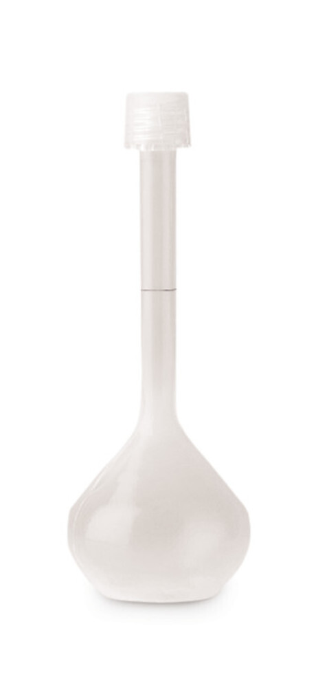 Messkolben, Klasse A, PFA, mit Schraubkappe aus PFA, 100 ml, 2 Stück