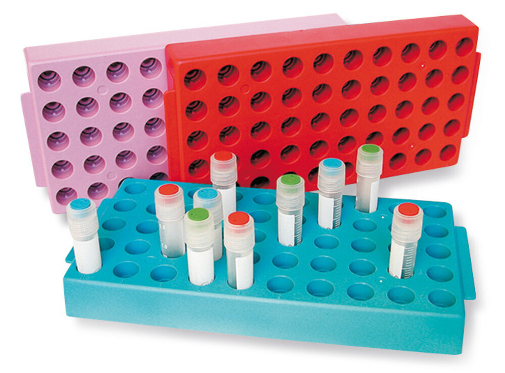 Sample stands ROTILABO® for cryogenic vials, blue, 1 Piece