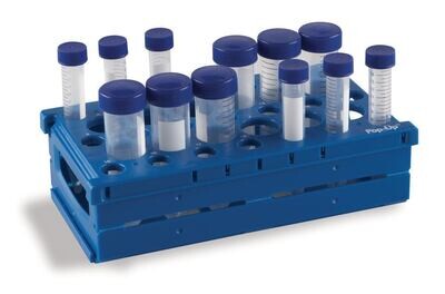 Multi-tube rack Pop-up racks for 15/50 ml centrifuge tubes, blue, 2 Piece(s)