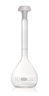 Volumetric flasks DURAN® class A, USP&lt;31&gt;, 250 ml, 14/23, 2 Piece(s)