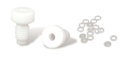 HPLC screw banjo screws made of PTFE, 1.6 mm, 10 Piece(s)