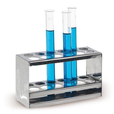 Test tube stands Hole 17 mm, No. of slots, 24, 2 x 12, 1 Piece