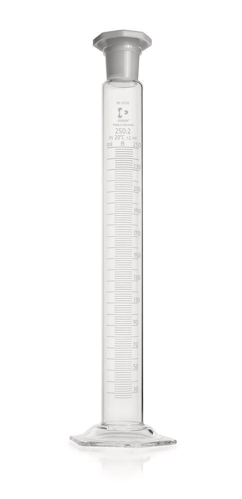 Mixing cylinders DURAN® Class B, 250 ml, 2 Piece(s)