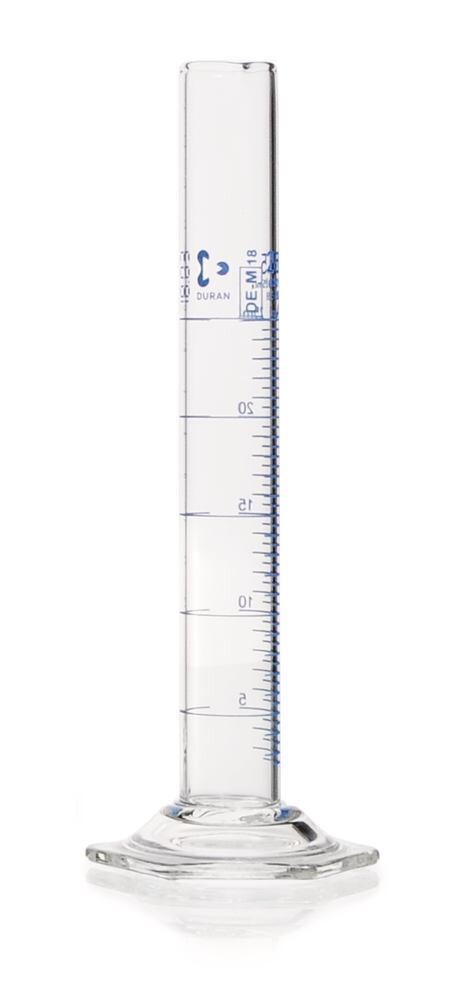 Measuring cylinders DURAN® class A, 25 ml, 2 Piece(s)
