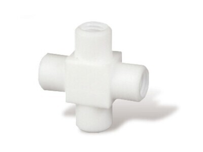 HPLC screw coupling, X-shape, 4, 1.6 mm, 1 Piece