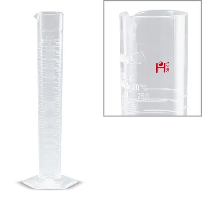 Measuring cylinders class A, 100 ml, 2 Piece(s)