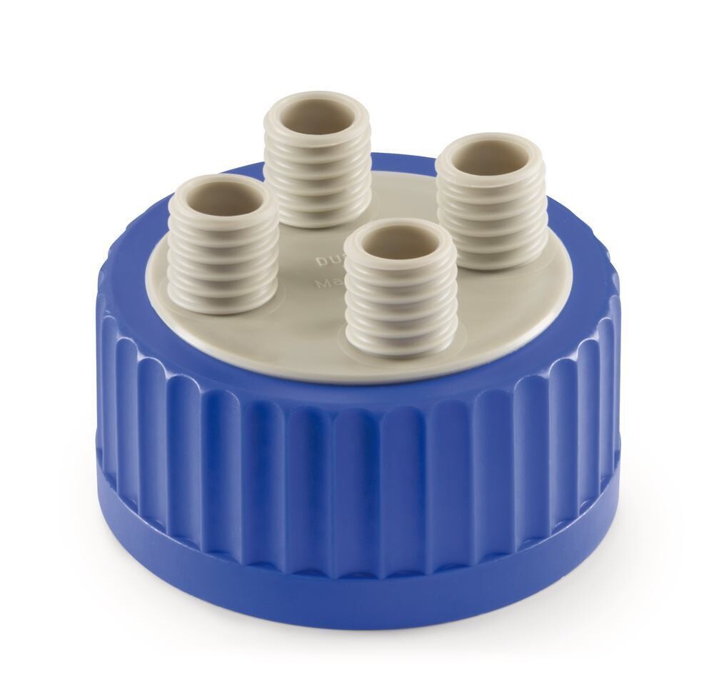 Multiple distributor for bottles GLS 80 Insert and screw cap made of PP, 1 Piece
