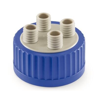 Multiple distributor for bottles GLS 80 Insert and screw cap made of PP, 1 Piece
