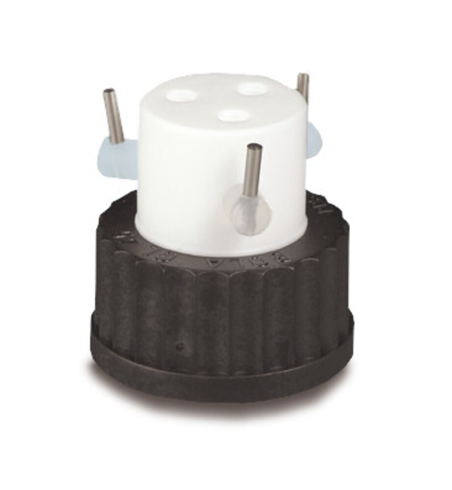 HPLC cap GL 45 Connections with stopcocks, 2, 1.6 mm, 1 Piece