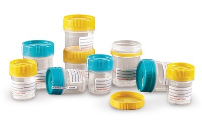 Probendosen SpecTainer(TM) 90 ml, steril, PP, Schraubkappe aus PE, 400 Stück