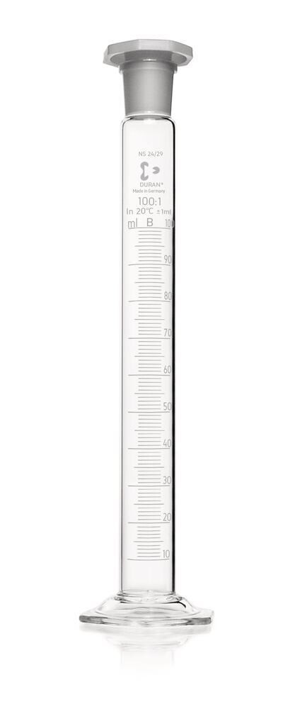 Mixing cylinders DURAN® Class B, 100 ml, 2 Piece(s)