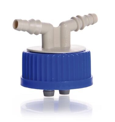 Multiple distributor for bottles GL 45 with connectors, 2 Piece(s)