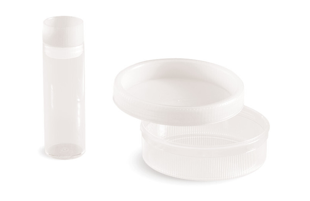 Sample vessels Sample tub with screw-cap closure, sterile, 200 Piece(s)