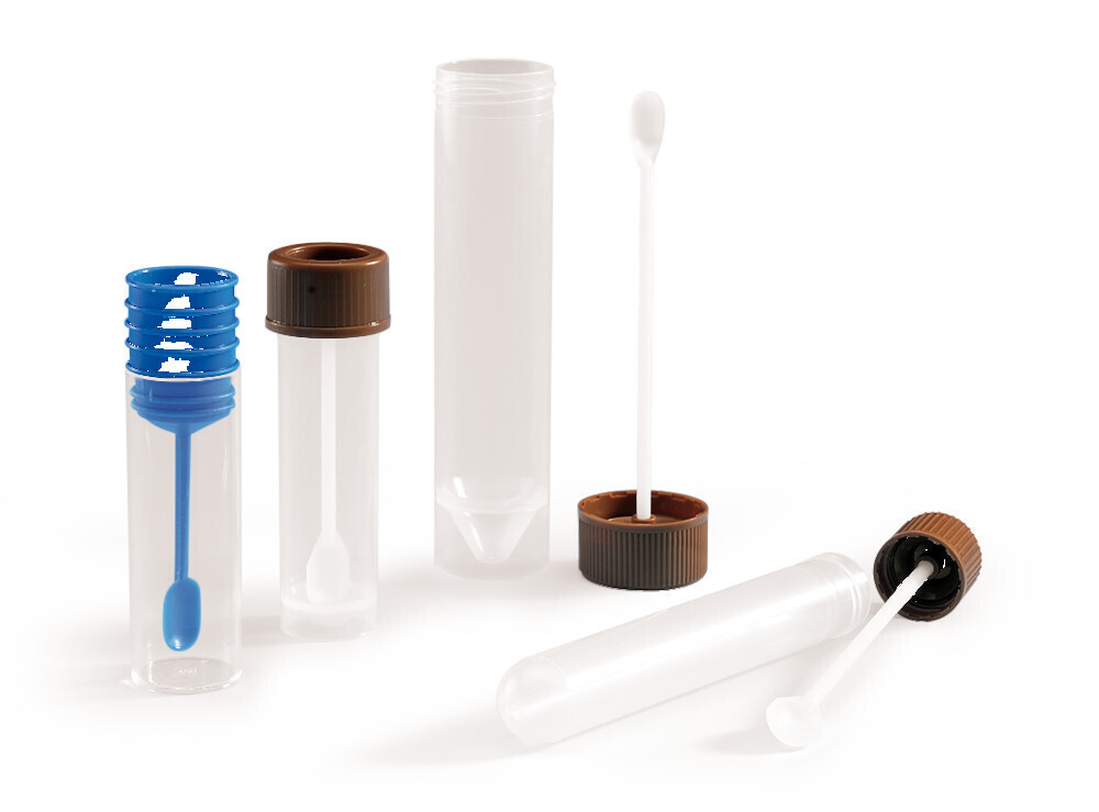 Test tubes with spoon with screw-cap closure, sterile, 15 ml, 100 Piece(s)