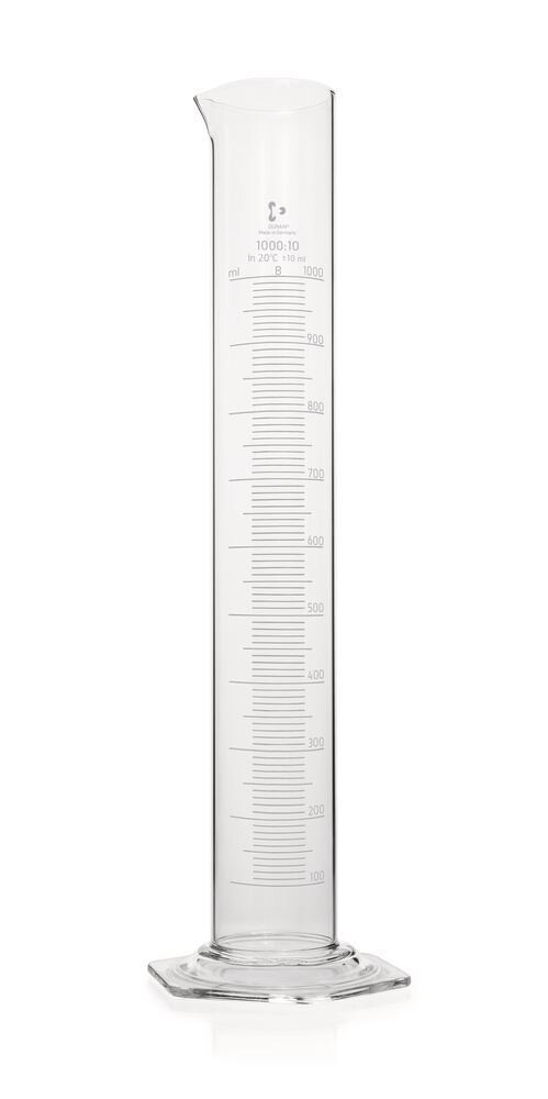 Measuring cylinders DURAN® class B , 1000 ml, 1 Piece