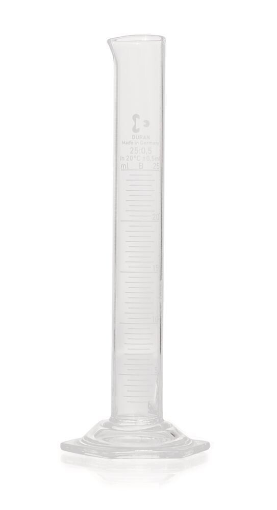 Cilindri graduati DURAN® classe B, 25 ml, 2 Pezzo(i)