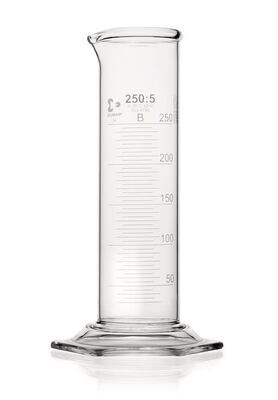 Measuring cylinders DURAN® Super Duty class B, 250 ml, 2 Piece(s)