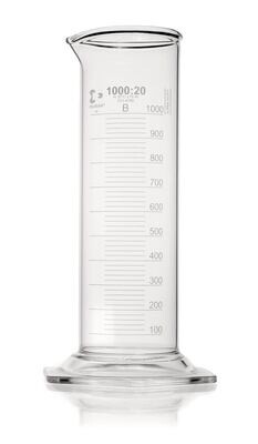 Measuring cylinders DURAN® Super Duty class B, 1000 ml, 2 Piece(s)
