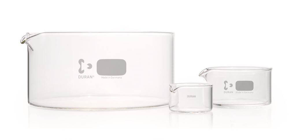 Crystallization dishes DURAN® with spout, 3500 ml, 230 mm, 1 Piece