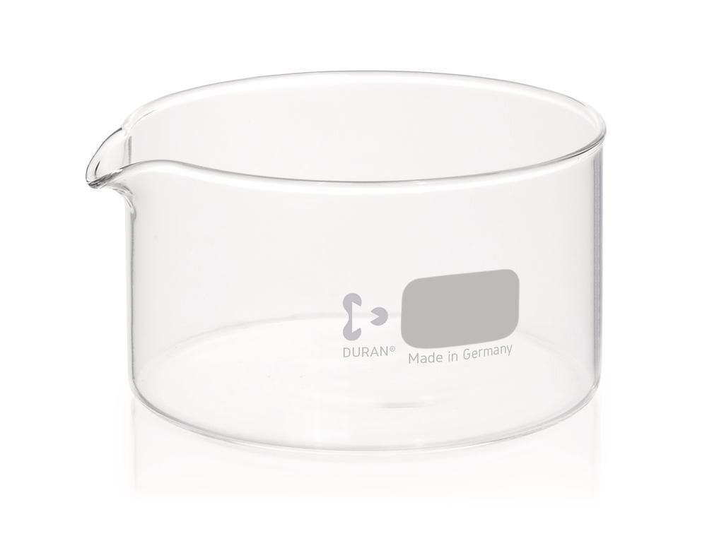 Crystallization dishes DURAN® with spout, 500 ml, 115 mm, 1 Piece