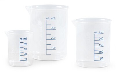 Griffin beakers, 400 ml, 1 Piece