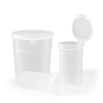 Sample tub ROTILABO® with snap-on lid, 90 ml, Sterile, 350 Piece(s)