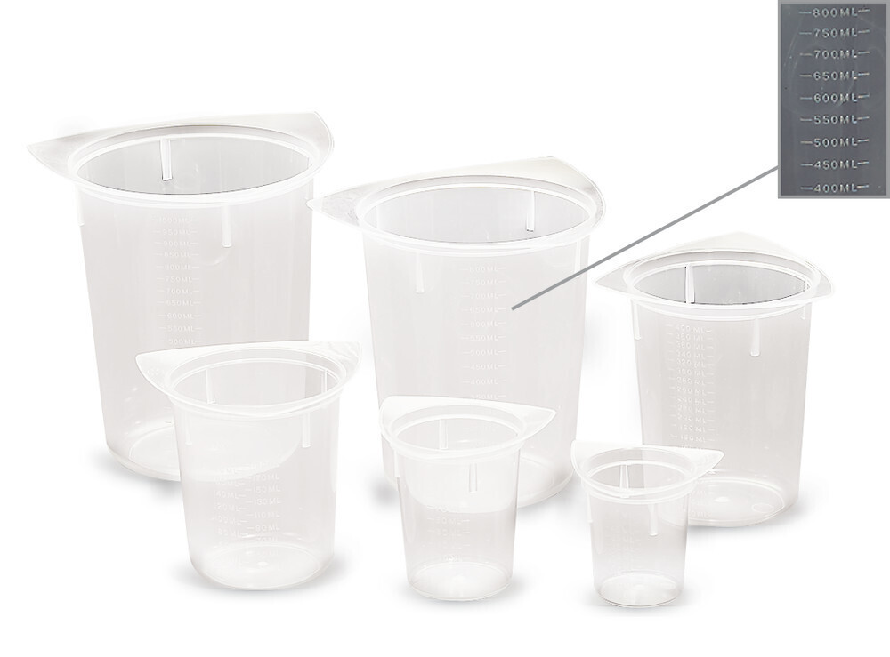 Becher per campioni ROTILABO®, 50 ml, 100 Pezzo(i)
