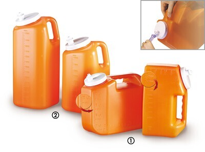 Bidons Uritainer Avec graduation verticale, 2,5 l, 40 Pièce(s)