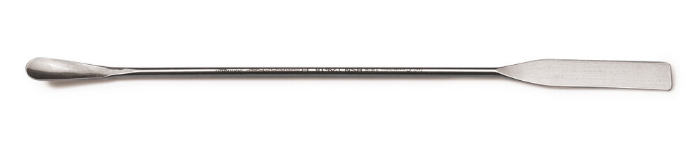 Spatules cuillère avec micro-cuillère, 180 mm, 1 pièce