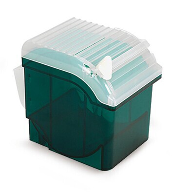 Rotilabo®-Spenderbox, ABS, grün, Dispenser, L 171 x B 120 x H 144 mm, 1 Stück