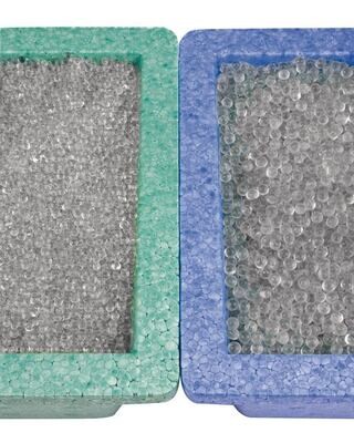 Perlas de vidrio perlas térmicas XL, 1,60 kg