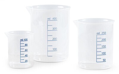 Griffinbecher, PP, mit Ausguss, 600 ml, 1 Stück