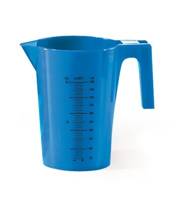 Measuring beakers, blue, 1 Piece