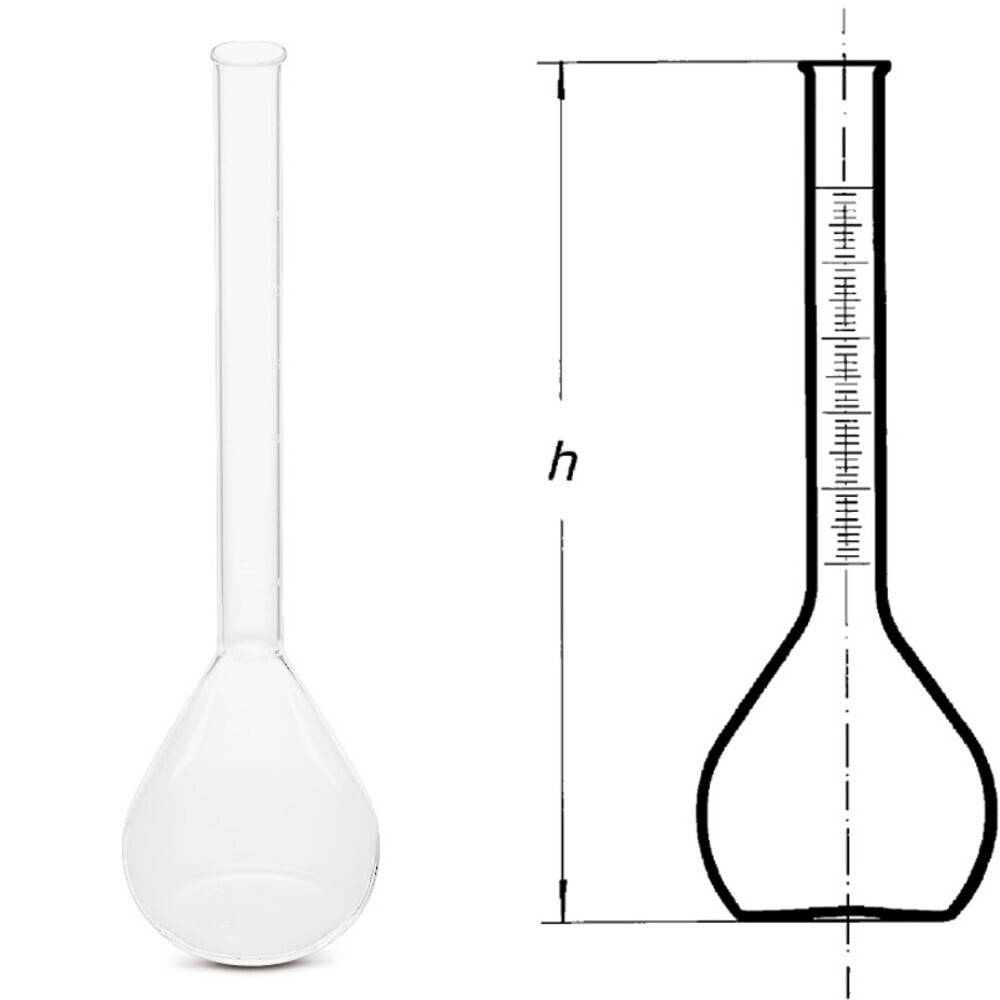 Volumetric flasks ROTILABO® with scaled neck, 50 ml, 1 Piece