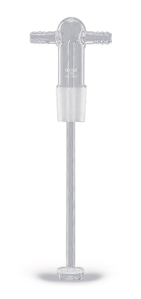 Accessories for gas wash bottles Replacement attachments with filter plate, With hose connectors, 0 (160 – 250 μm), 1 Piece