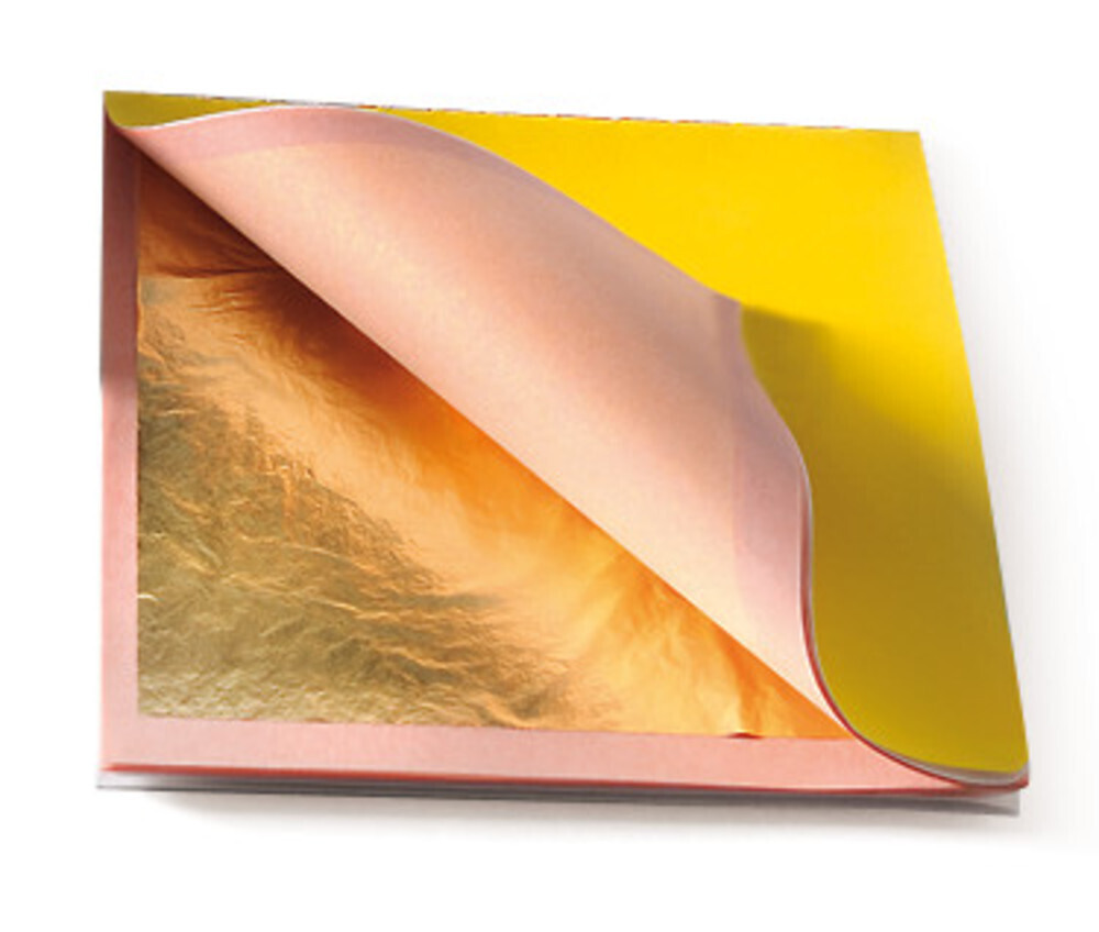 Gold leaf, 25 Blatt