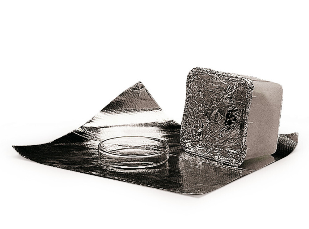 Aluminium foil ROTILABO® sheets, 177 mm, 245 mm, 1000 Piece(s)
