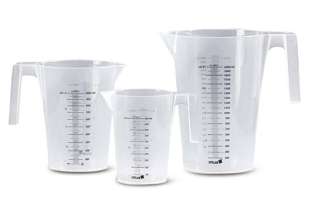 Measuring beakers, 250 ml, 1 Piece