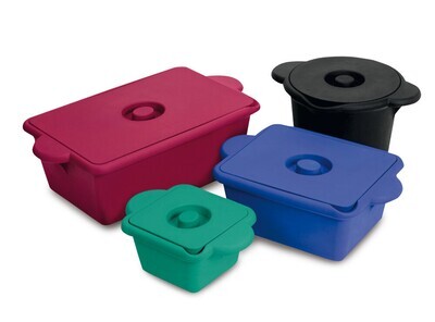 Ice container True North square, turquoise, 1 l, Outer length, 267 mm, 1 Piece