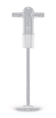 Accessories for gas wash bottles Replacement attachments with filter plate, With hose connectors, 2 (40 – 100 μm), 1 Piece